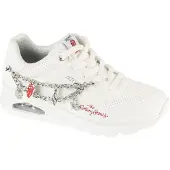 SKECHERS Uno-Rock N' Charm 190003-WHT, baskets, femme, blanc