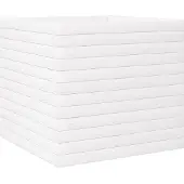 vidaXL Jardinière blanc 50x50x46 cm bois de pin massif