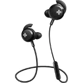 Philips BASS+ SHB4305BK - Écouteurs avec micro - intra-auriculaire - Bluetooth - sans fil - isolation acoustique - noir