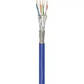 Goobay Câble patch CAT 7A+ S/FTP PiMF bleu 100 m