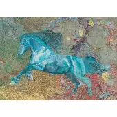 Heye Puzzle Puzzle Map Art - Horse - 2000 pièces