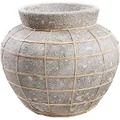 Bazar Bizar Vase Bazar Bizarre Le Ventre-béton Naturel - L | JABR087ConN-L