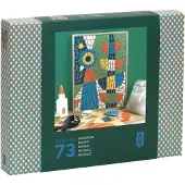 Djeco Atelier créatif 73 pour adultes, Mosaïque artistique,