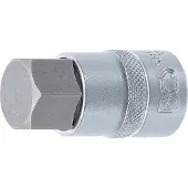 Bgs Embout de tournevis à entraînement carré intérieur 12,5 mm (1/2") hexagone intérieur 22 mm - 5184-H22