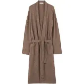 GOBI Cashmere Peignoir long 'Men's Cashmere Robe' taupe