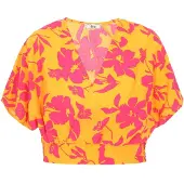 Aleida Haut jaune / rose foncé
