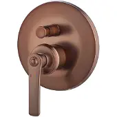 Omnires Ensemble de douche thermostatique ARMANCE AM5235ORB, cuivre vieilli