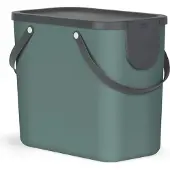 Rotho Corbeille Albula 25l 40x23,5x34cm mistletoe green 1 pc. 107603 (EKB)