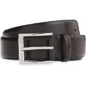 BOSS Ceinture confectionnée en Italie avec boucle logotée