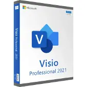 Microsoft Visio Professional 2021, Pack Office, 1 licence(s), Téléchargement de logiciel électronique (ESD)