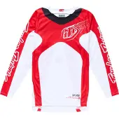 Troy Lee Designs Gp Pro Frames Long Sleeve Jersey Rouge,Blanc M