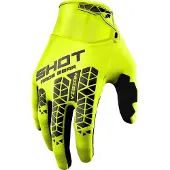 Shot Race Gear Vision Tech Off-road Gloves Jaune 09