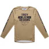 Troy Lee Designs GP Pro Air Seal, maillot ,Marron/Noir ,XL