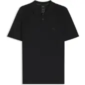 BOSS Polo en maille de coton mélangé avec Structure bodymapping
