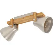 Eglo Spot 43949 CAWTON E27 2x40W brun