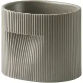 Muuto Ridge Jardinière 15 cm | Taupe