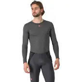 Castelli Medio Long Sleeve Base Layer Gris M Homme