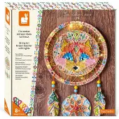 Janod Kit de bricolage attrape-rêves avec lumières - Loisirs créatifs dès 8 ans