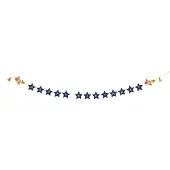 Boland Guirlande avion 3 m, bleu foncé (1 pcs)