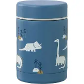 Fresk Dinosaur 300ml Thermal Bag Bleu Enfants