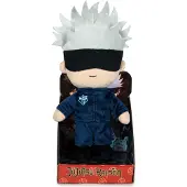 EUROTRONIC Pluszowa Figuryna Gojo z Jujutsu Kaisen 27 cm - Oficjalna Licencja, Materiał 100% Poliester