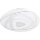 Eglo Plafonnier LED blanc Palagiano Ø 30 cm