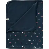 Fresk Little Bunny Cotton Blanket Bleu