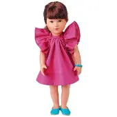 Käthe Kruse Puppe Sweet Girl Lola 41cm - Modepuppe Textil Multicolor