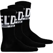 Diesel Chaussettes 'SKM-Ray' gris clair / noir