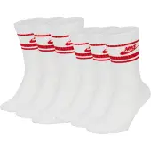 Nike Chaussettes de sport rouge / blanc