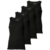 Tom Tailor Maillot de corps noir
