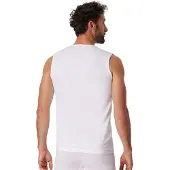 Schiesser Maillot de corps blanc