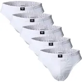 Ceceba Slip bleu foncé / blanc cassé