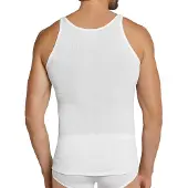 Schiesser Maillot de corps blanc