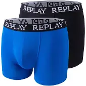 Replay Boxers bleu / gris clair / noir