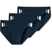 Schiesser Slip 'Rio' bleu foncé / blanc