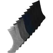 Jack & Jones Chaussettes 'JACJens' bleu marine / gris / gris foncé / noir