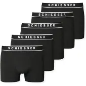 Schiesser Boxers noir / blanc