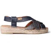 Toni pons Elia-bg Esparto Wedge Sandals Bleu EU 37 Femme