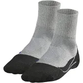 Falke Chaussettes de sport gris clair / noir