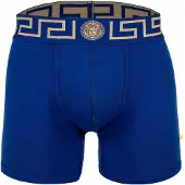 Versace Boxers beige / bleu cobalt