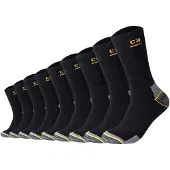 Camano Chaussettes 'Work' jaune d'or / gris chiné / noir