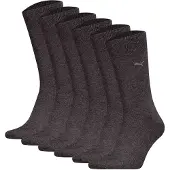 Puma Chaussettes gris / noir chiné