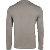 Armani Exchange T-Shirt beige foncé / blanc