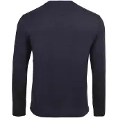 Armani Exchange pour homme. XM000364AF12308UB101 T-shirt manches longues marine (L), Casuel, Coton, Manche longue