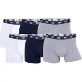 Cr7 - Cristiano Ronaldo Boxers bleu marine / gris chiné / blanc
