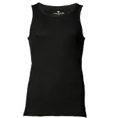 Tom Tailor Maillots de corps Homme Maillot de corps Paquet de 2 homme - Noir - EU XL