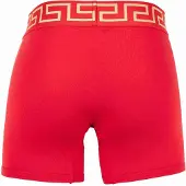 Versace Boxers jaune pastel / rouge clair