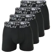 Replay Boxers noir / blanc