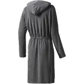 JOOP! Peignoir long gris foncé / blanc